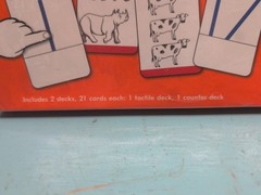 Learning Without Tears 1-2-3 Touch & Flip Sensory Cards- Get Set for School NEW