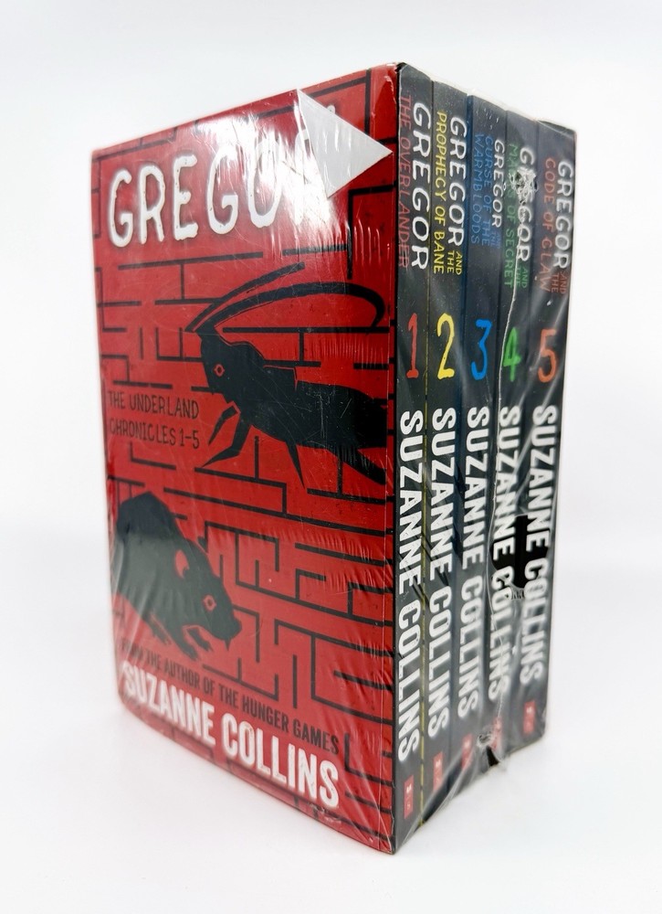 Complete GREGOR Underland Chronicles by Suzanne Collins SEALED Set – Vol. 1-5 PB