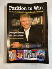 Position to Win A Look at Baseball & Life (2015) Dewayne Staats PB Good