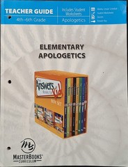 Elementary Apologetics Teacher Guide 4th-6th Paperback