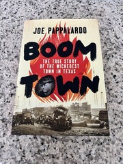 Joe Pappalardo Boomtown (Hardback) 2026 — Signed, VERY RARE