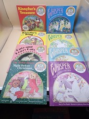 8 Antioch Publishing Book Lot Whisper the Winged Unicorn Kissyfur Vintage 80s