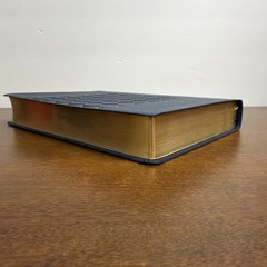 NIV, Wide Margin Bible (A Bible that Welcomes Note-Taking), Leathersoft, Navy