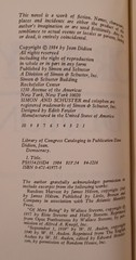 Joan Didion, Democracy. First Edition, First Printing Hardcover. Nice.
