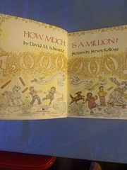 How Much Is a Million? By David M. Schwartz (1985, Paperback)