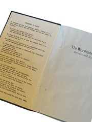 The Worshipbook Services and Hymns 1972 Presbyterian Religion Westminster Press