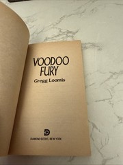 Voodoo Fury by Gregg Loomis (1991, Diamond Edition First Printing)Horror