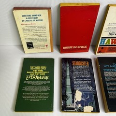 Fredric Brown Vintage Paperback Book Lot 1950s, 60s, 80s Sci Fi