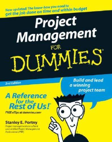Project Management For Dummies – Paperback By Portny, Stanley E. – GOOD