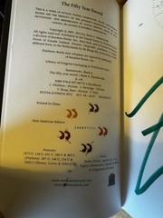 Mark Z. Danielewski signed & dated The Fifty Year Sword 1st printing HC book