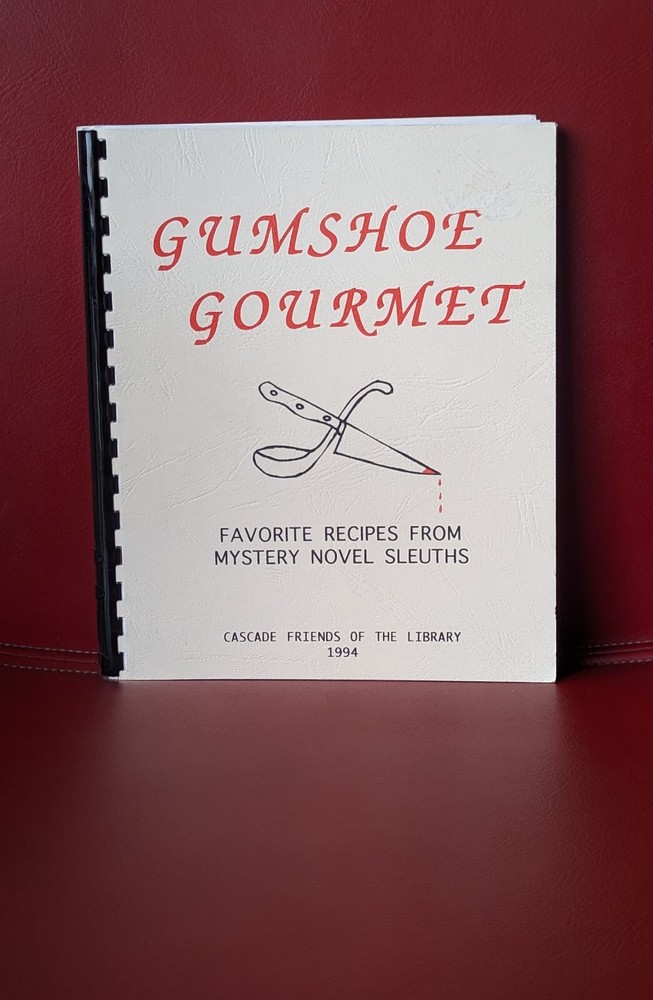 1994 GUMSHOE GOURMET Friends of the Cascade Library Cookbook Recipes MI