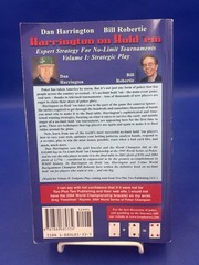 Harrington On Hold ‘Em Poker Volumes I & II, by Dan Harrington Paperback