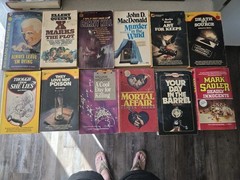 Vintage Mysteries Lot. Several Raven House. 12 Books Paperback