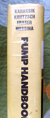 Pump Handbook Edited by Igor J Karassik 1976 [HARDCOVER] GOOD FREE LOCAL POSTAGE