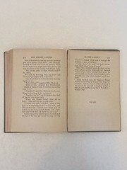 2nd Edition Secret Garden Frances Hodgson Burnett 1911 A Classic Book Vintage
