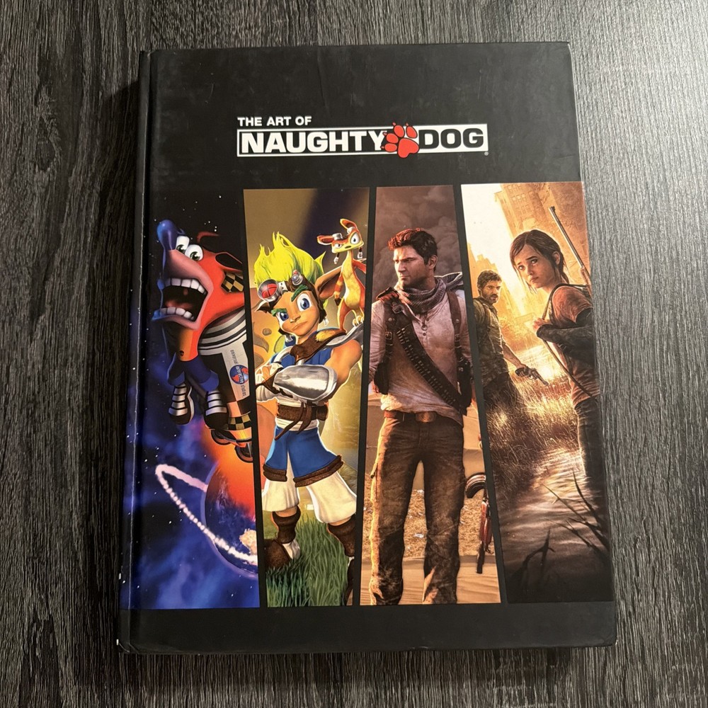 RARE The Art of Naughty Dog Limited Ed Hardcover Dark Horse Books
