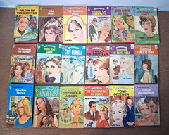 Lot of 18 Vintage Harlequin Romance Books 1960’s 1970’s Red Page Edges