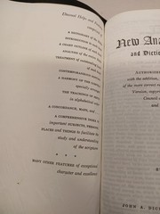 1950 New Analytical Bible Dictionary KJV Genuine Morocco Leather Dickson