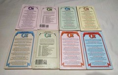 Lot of 8 Wizard of Oz Del Rey 1979 Paperback L. Frank Baum 5 6 7 8 9 10 12 😎🔥