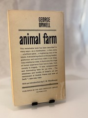 Vintage 1964 Animal Farm George Orwell Signet Classic Paperback CP121 VG