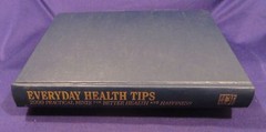 1988 EVERYDAY HEALTH TIPS; 2000 Health Hints Hardcover Book PREVENTION MAGAZINE