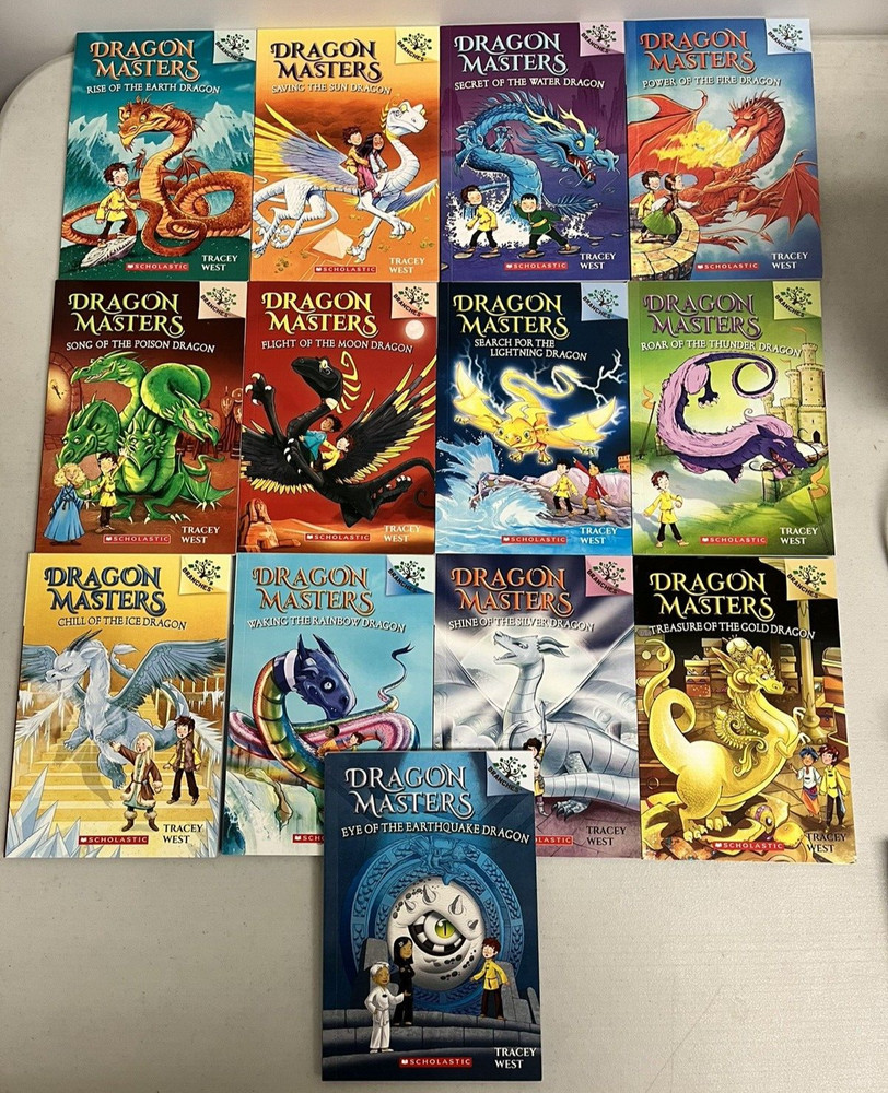 Dragon Masters Books #1-13 paperback set Brand New! No Box