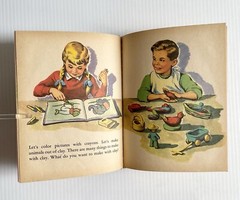 Lot 7 Vintage Children’s Wonder Books- Popeye, Bunny Hopwell, Wizard Of Oz Etc.