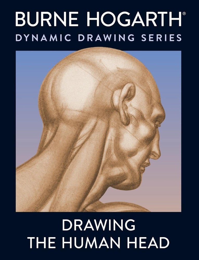 Drawing the Human Head by Burne Hogarth (English) Paperback Book