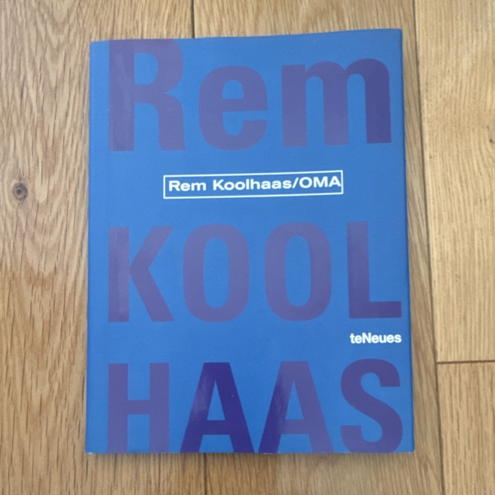 teNeues Rem Koolhaas/OMA Paperback Architecture Book English