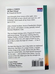 All That I Dread by Linda J. White (2021, Library Binding) Large Print – 1 of 6