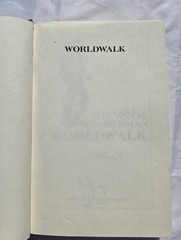 Steven M. Newman Worldwalk HC 1st Ed William Morrow (1989)