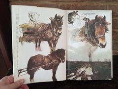 The Farm Book by Rien Poortvliet 1980 – 216 Color Illustrations –HC w/DJ VG Cond
