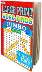 4 Pack of Large Print Word Find Puzzles – Perfect for Seniors and Adults