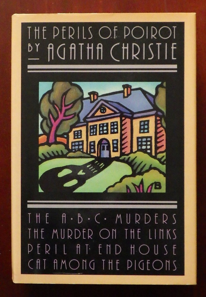 Agatha Christie THE PERILS OF POIROT Four Novels Hc Dj G.P. Putnam’s Sons