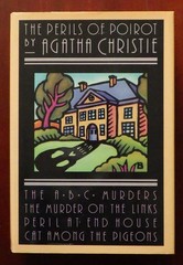 Agatha Christie THE PERILS OF POIROT Four Novels Hc Dj G.P. Putnam’s Sons
