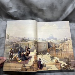 Egypt & Nubia-The Holy Land David Roberts 3 Vol HC Book Set slipcase Great Shape