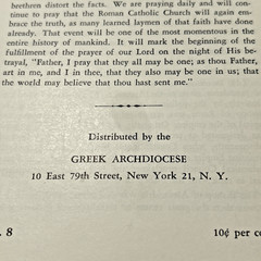 Eastern Orthodox Church ~ Lot of 4 ~ Pamphlets, Brochures ~ Vintage