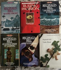 Reginald Hill LOT of SIX paperbacks. Various titles