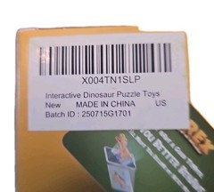 3D Dinosaur Puzzle Toy for Kids | AR App, Interactive Coloring & Walking Dinosau