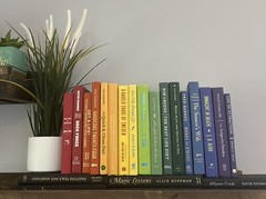 Stack of 6 colorful books for Decoration | Book Decor| Decorative Book set.