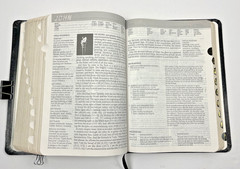 Life Application Study Bible KJV Large Print Black Bonded Leather Tyndale
