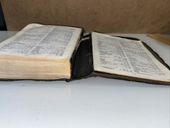 New Analytical Indexed Edition Holy Bible KJV Morocco Leather 1966 w/Concordance