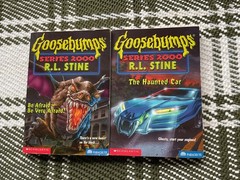 Goosebumps Series 2000 Lot of 2 BE AFRAID and THE HAUNTED CAR