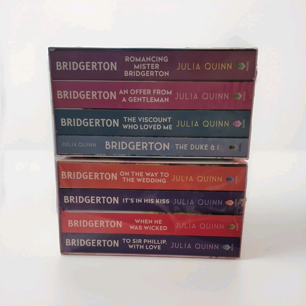 Julia Quinn Bridgerton Box Set 8-Book Collection (Film/TV Adaptation)
