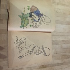 Holly Hobbie Nature Friend Coloring Book Vtg Aged Pages 1976 Slightly Distressed