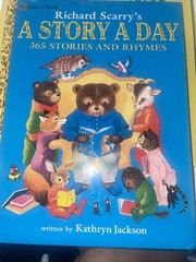 Vintage Richard Scarry Childrens Book Lot 5 Golden Books Animal Nursery Tales