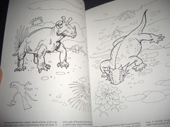 Dinosaurs + Prehistoric Creatures Gigantic Coloring & Learning Book-by DOVER