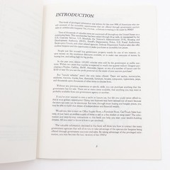 How to Make Money with US Government Auctions and Surplus 1990 PB 44 pages VGUC