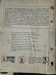 TECUMSEH HIGHLIGHTS MAGAZINE BOOKLET 1980-1982 AS SHOWN A BIT ROUGH
