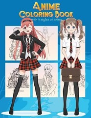 Russ Focus Anime Coloring Book with 3 Styles of Anime (Paperback)